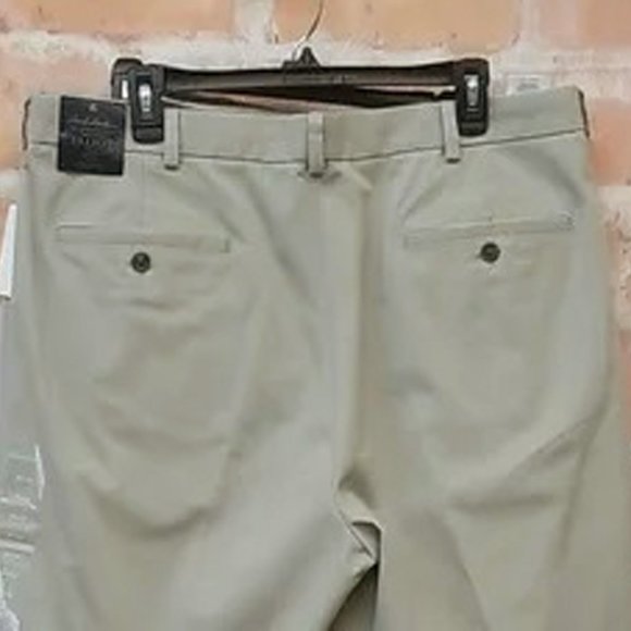 NEW Brooks Brothers Elliot Advantage Wrinkle Free Chinos Pants! Tan 38 x 34 - Picture 2 of 3